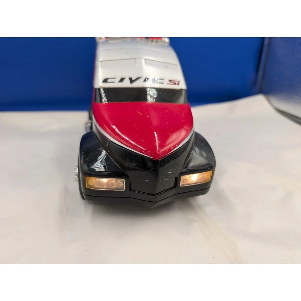 Toy State Road Rippers Honda Civic Si Semi Tractor Trailer Rare Tested READ
